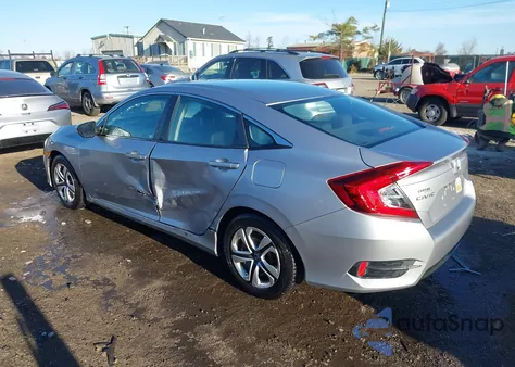 2018 Honda Civic Lx from USA, damaged, VIN 2HGFC2F52JH529903